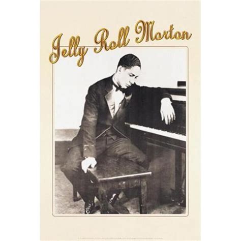 Jelly Roll Morton Poster Piano Ferdinand Jos Achat Vente