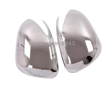 For Hyundai Santa Fe Abs Chrome Side Rear View Mirror Cover