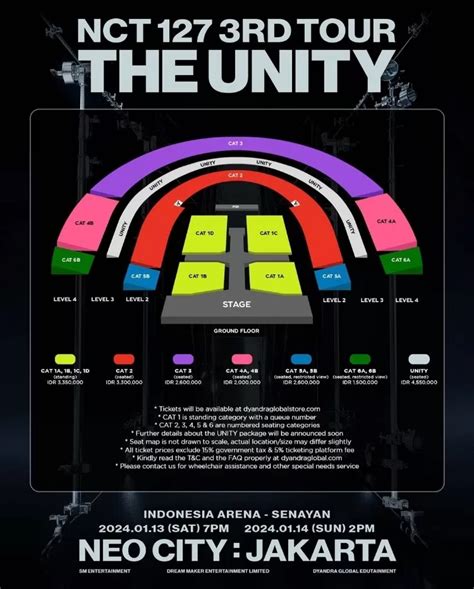 Harga Tiket Resmi NCT 127 The Unity Jakarta Dibandingkan Dengan Konser