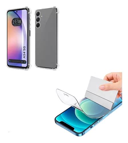 Carcasa Lamina Hidrogel Transparente Para Samsung A G Cuotas Sin