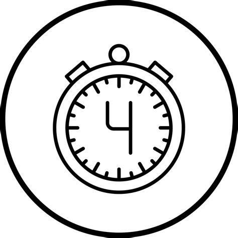 countdown vector icon style  vector art  vecteezy