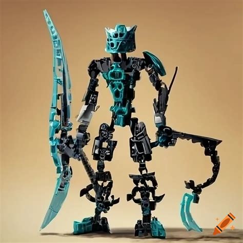 Highly Detailed Custom Lego Bionicle Set On Craiyon