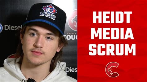 Riley Heidt End Of Season Media Availability Apr 20 2023 YouTube