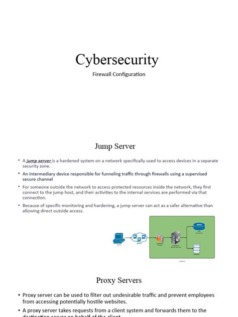 Security - Firewall Configuration | PDF