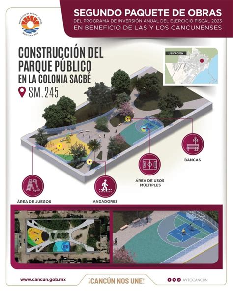 AFIANZA ANA PATY PERALTA TRANSFORMACIÓN DE CANCÚN CON OBRAS PARA LOS