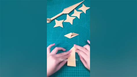 How To Make Paper Shuriken Youtube