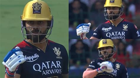 IPL 2023 WATCH Virat Kohli Aggressively Thumps His Chest In