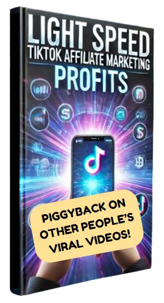 Light Speed Tiktok Affiliate Marketing Profits Scalable Plr Products