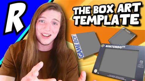 The Box Art Template Rawk Youtube