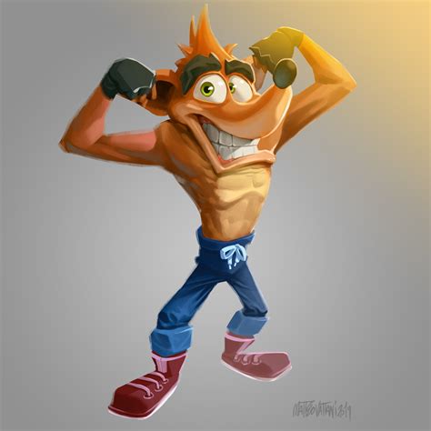 Artstation Crash Bandicoot