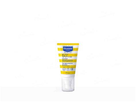 Buy Mustela Very High Protection Sun Lotion SPF 50+ Online | Clinikally