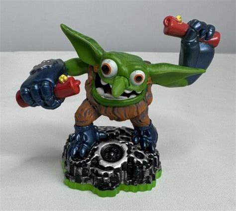 Skylanders Spyro S Adventure Character Figure Boomer Green Base Ebay