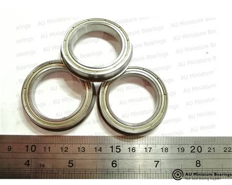 F X X Mm F Zz Flanged Bearing