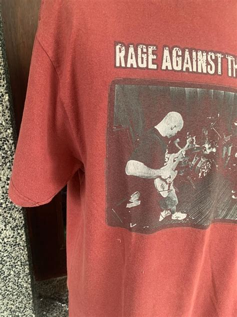 Vintage 1997 Rage Against The Machine Rock Band T Shi Gem