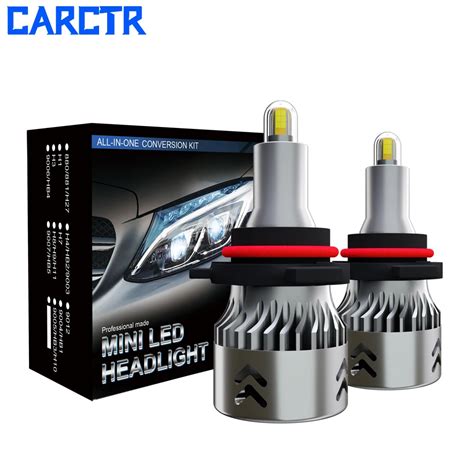 Carctr Led Carro Farol H L Mpadas Led L Mpada H H H H