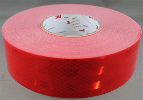 M Red Diamond Grade Class Reflective Tape Performance