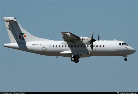 OY RUF Danish Air Transport ATR 42 500 Photo By Maggiolo Paolo ID