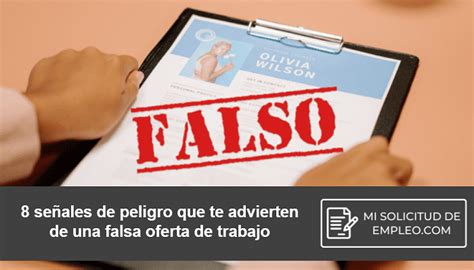 8 señales de peligro que te advierten de una falsa oferta de trabajo