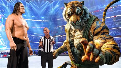 Full Match The Great Khali Vs Tiger King Iron Man Match 2023 WWE