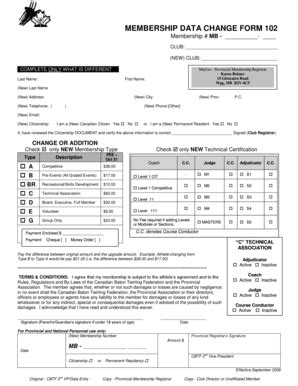 Fillable Online Membership Application Form Leaguelineup Fax