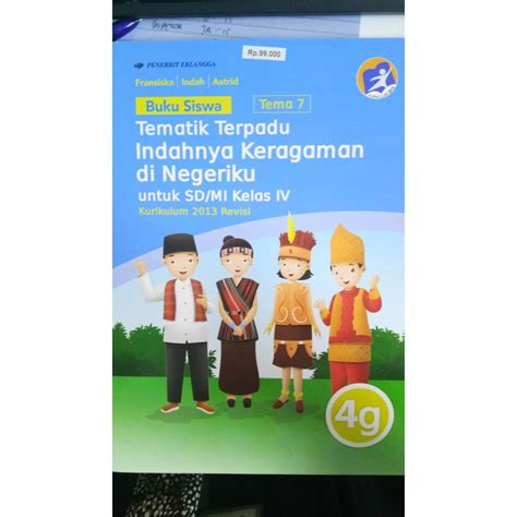 Jual BUKU SISWA TEMATIK TERPADU 4G KEBERAGAMAN NEGR K13N PENILAIAN