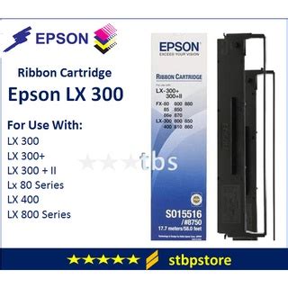 Jual Pita Refill Epson Ribbon Cartridge Lx Lx Lx Lx Ii