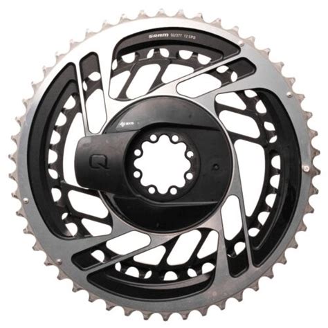 SRAM Red AXS Quarq 2x 12s Power Meter Kit Chainrings 50 37T Road Bike