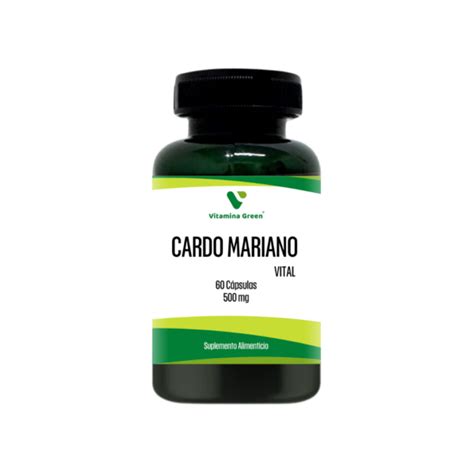 CARDO MARIANO 500MG 60CAPS VITAMINA GREEN Vitamina Green