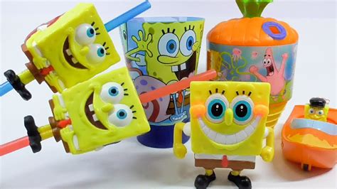 2011 SpongeBob McDONALD'S HAPPY MEAL TOY'S（Japanese） - YouTube