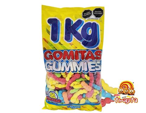 Detalles Del Producto Gomita Gusano Dulces Tinajita