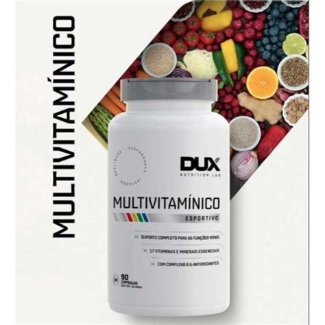 Multivitam Nico C Psulas Dux Nutrition Shopee Brasil