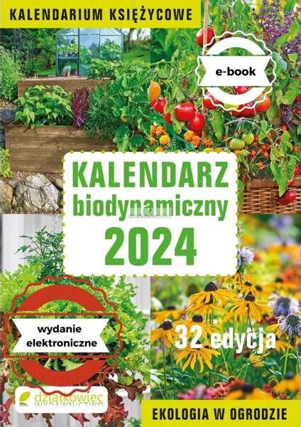 Kalendarz Biodynamiczny R Wydanie Elektroniczne E Book