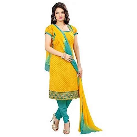 Stitched Cotton Ladies Churidar Suit At Rs 150 Piece In New Delhi Id