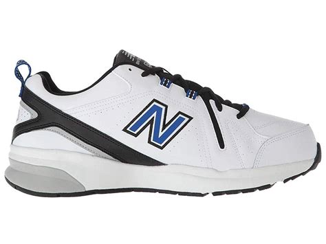 New Balance Mx608v5 Whiteteam Royal Mens Training Sneaker With Breathable Mesh Upper And