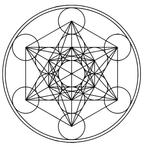 Куб метатрона как сделать самостоятельно схема инструкция - 84 фото