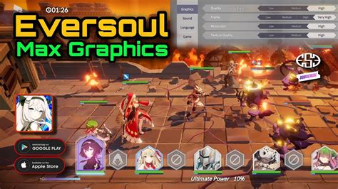 Eversoul Android Gameplay Max Graphics YouTube