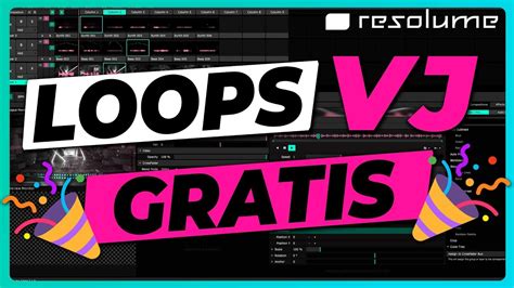 LOOPS VJ GRATIS Para RESOLUME Los MEJORES Clips Para Video Jockey