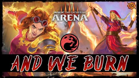 PURE ADRENALINE MTG Arena Mono Red Aggro Burn Prowess RED DECK WINS