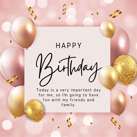 95 Birthday Wishes For Myself Messages Quotes Card Status And