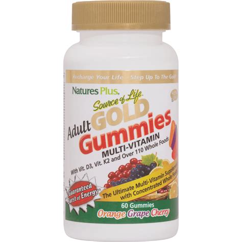 Nature S Plus Source Of Life Adult Gold Multi Vitamin Gummies 60