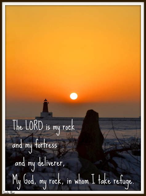 The Lord is my Rock by SandieBlair on DeviantArt