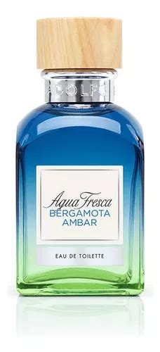 Agua Fresca Bergamota Ambar Adolfo Dominguez 120ml Edt Spray Envío gratis