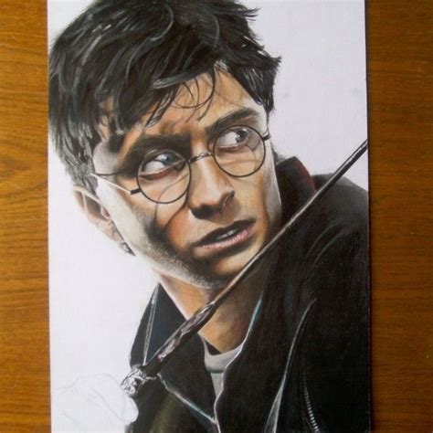 Harrypotter Portrait Portr T Workinprogress Adrianschaude Artists