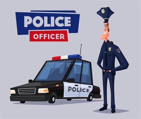 Funny Police Cartoon Stock Illustrations 12810 Funny Police Cartoon