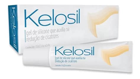 Kelosil Gel De Silicone Redu O De Cicatrizes Queloides G