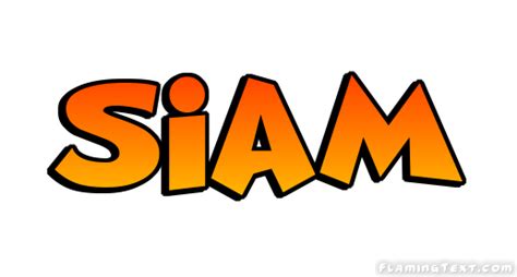 Siam Logo | Free Name Design Tool from Flaming Text