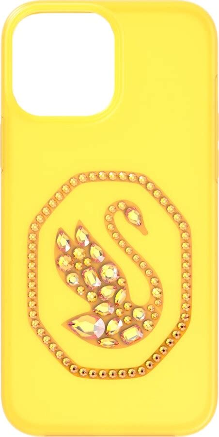 Swarovski Smartphone case, Swan, iPhone® 13 Pro Max, Yellow - ShopStyle ...