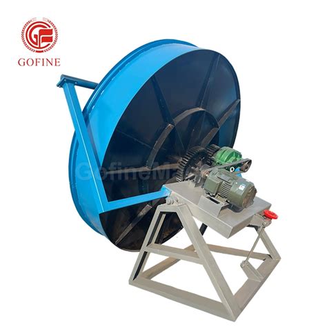 Chicken Manure Organic Fertilizer Granulation Machine Disc Pan Type