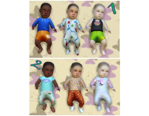 The Sims Baby Skin Flipmoms