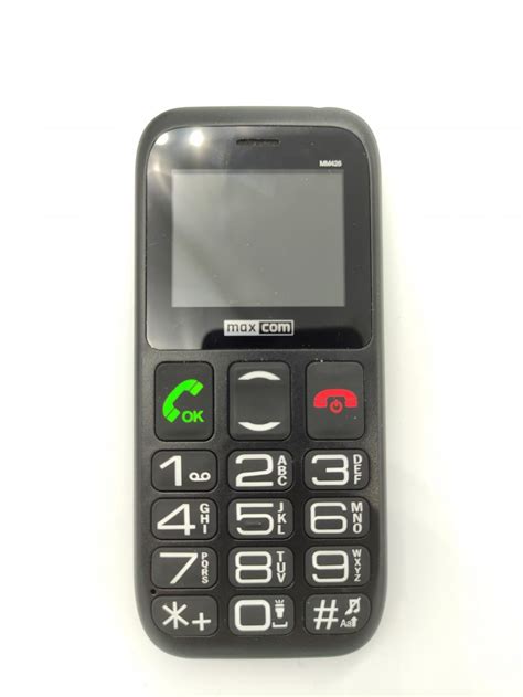 Phone For Seniors Maxcom Comfort MM426 Orientatech Your Social